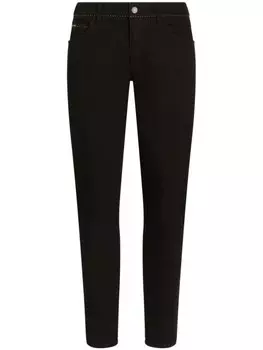 Dolce & Gabbana узкие джинсы, черный