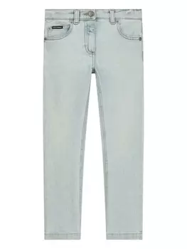 Dolce & Gabbana узкие джинсы, синий