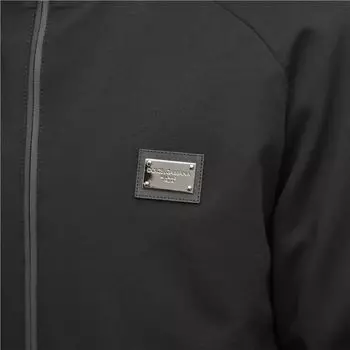 Dolce & Gabbana Ветровка из технического джерси, черный