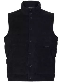 Dolce & Gabbana вельветовый жилет, черный