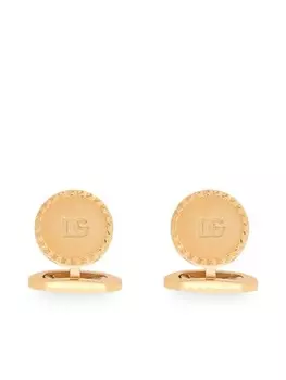 Dolce & Gabbana запонки с логотипом, золотой