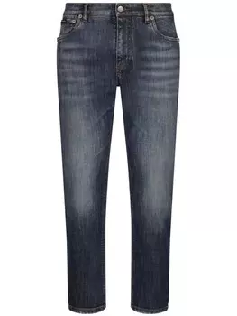 Dolce & Gabbana зауженные джинсы, серый
