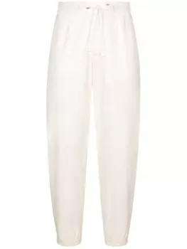 Dolce & Gabbana зауженные спортивные брюки, белый