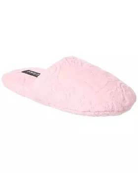 Dolce & Gabbana Жаккардовые махровые тапочки, розовый