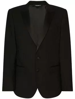 Dolce & Gabbana жаккардовый костюм Martini, черный