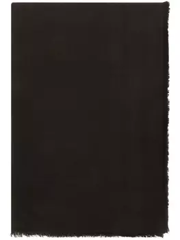 Dolce & Gabbana жаккардовый шарф из смесовой шерсти, черный