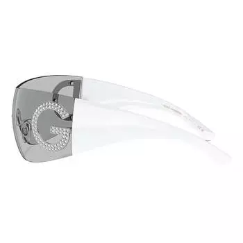 Dolce & Gabbana Женские солнцезащитные очки на запахе STATEMENT DG 2298B 06/87, белый