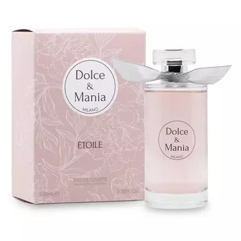 Dolce&Mania Туалетная вода для женщин DOLCE & MANIA Etoile с цветами и паприатом, 100 мл - Сделано в Италии
