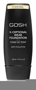 Долговечная основа Gosh X-ceptional, оттенок 12 Natural 30 мл