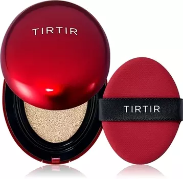 Долговечная основа в губке с высокой защитой от ультрафиолета TIRTIR Mask Fit Red Cushion, 17W French Vanilla 18 g