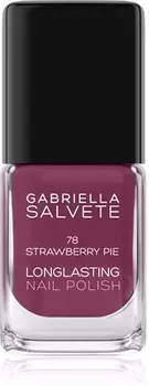 Долговечный глянцевый лак для ногтей Gabriella Salvete Longlasting Enamel, 78 Strawberry Pie 11 ml
