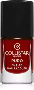 Долговечный лак для ногтей Collistar Puro Long-Lasting Nail Lacquer, 111 Rosso Milano 10 ml