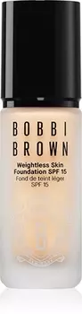 Долговечный матирующий праймер с увлажняющим эффектом Bobbi Brown Weightless Skin Foundation SPF 15 Mini, Warm Sand 13 ml