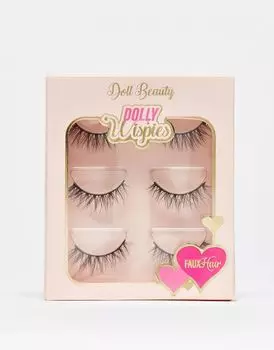 Doll Beauty – Dolly Wispies – 3 упаковки накладных ресниц