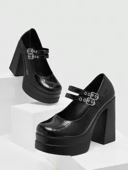 DOLLMOD Туфли на толстом каблуке для женщин