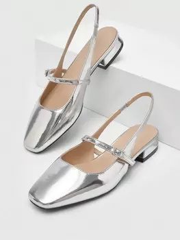 DOLLMOD Туфли на высоком каблуке свадебные туфли Высокие каблуки на лето Высокие каблуки для выпускного вечера Высокие каблуки для вечеринок Высокие каблуки для праздников Cuccoo, серебряный