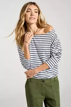 Долорес органический 100% хлопок верх Baukjen, белый