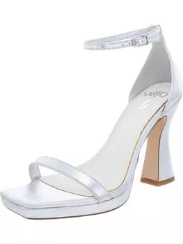 Dolores женские туфли на каблуках с ремешком на щиколотке Sarto Franco Sarto, цвет silver leather