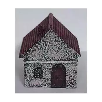 Дом с черепичной крышей и дверью на торце, Terrain - Resin - Eastern & Western Europe (15mm) (Monday Knight Productions)