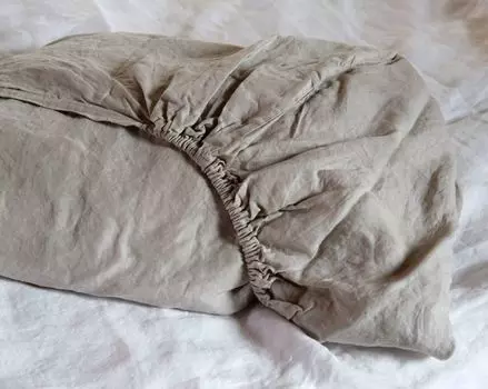 Дом в стиле | Роскошное простынь Bilbao | Перкаль хлопок, размер: 90-210 см, цвет: белый House in Style