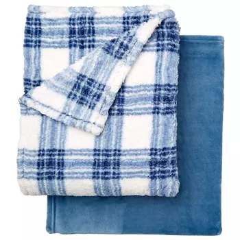 Домашнее флисовое одеяло BrylaneHome, голубой