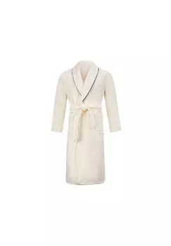 Домашнее пальто с шалевым воротником MOVE, цвет Ivory