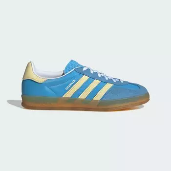 Домашние кроссовки Gazelle Adidas, цвет Semi Blue Burst/Almost Yellow/Cloud White