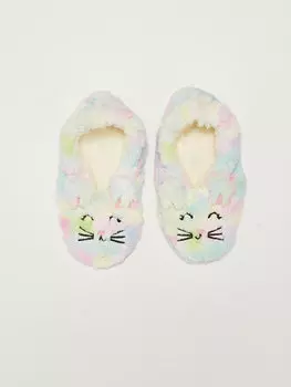 Домашние носки для девочек с вышивкой LCW Kids, смешанный