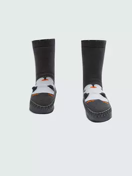 Домашние носки для маленьких мальчиков с рисунком LCW baby, античный зеленый