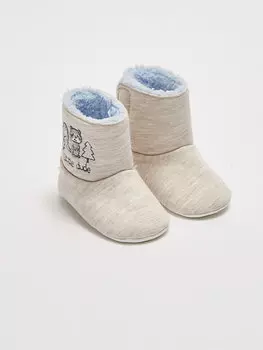 Домашние сапоги для маленьких мальчиков с 3D-аппликацией и вышивкой на липучке LCW STEPS