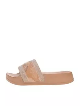 Домашние тапочки Alviero Martini, серебряный