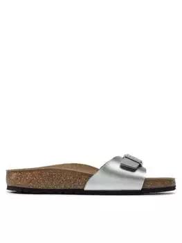 Домашние тапочки Birkenstock, серебряный
