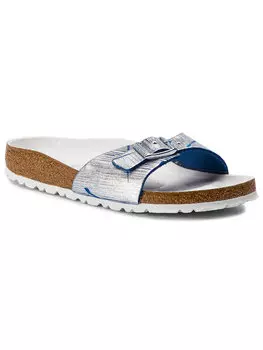 Домашние тапочки Birkenstock, серебряный