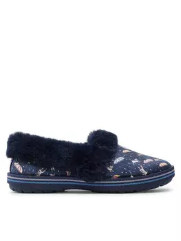 Домашние тапочки BOBS Movie Night Skechers, темно-синий