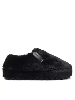 Домашние тапочки Calvin Klein Jeans Home Anke Slipper Wn Fur YW0YW01596, черный