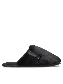 Домашние тапочки Calvin Klein Jeans Hotel Slipper Fur After Glow YW0YW01593, черный