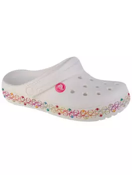 Домашние тапочки Crocs, белый