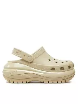 Домашние тапочки Crocs, бежевый