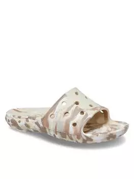 Домашние тапочки Crocs, бежевый