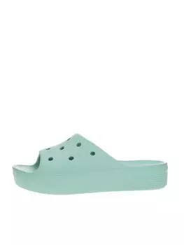 Домашние тапочки Crocs, бирюзовый