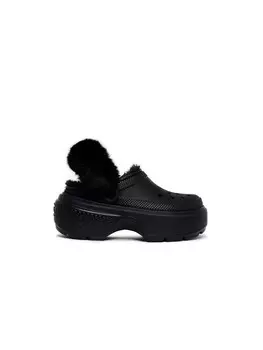 Домашние тапочки Crocs, черный