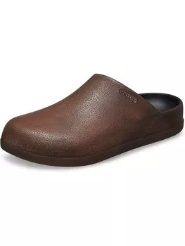 Домашние тапочки Crocs Clogs Dylan Burnished, коричневый