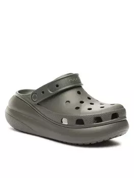 Домашние тапочки Crocs, хаки