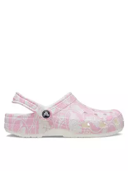 Домашние тапочки Crocs, розовый