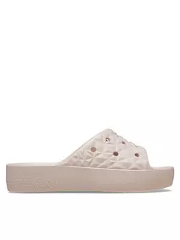 Домашние тапочки Crocs, розовый