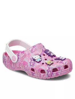 Домашние тапочки Crocs, розовый