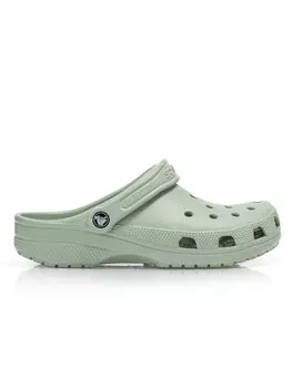 Домашние тапочки Crocs, зеленый