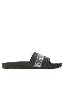 Домашние тапочки Emporio Armani, хаки