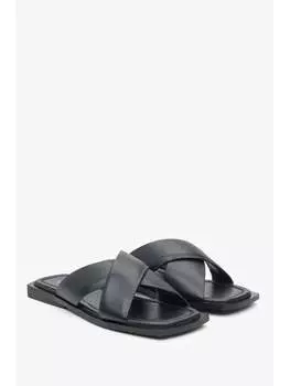 Домашние тапочки Estro, черный