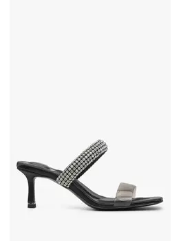 Домашние тапочки Estro, черный